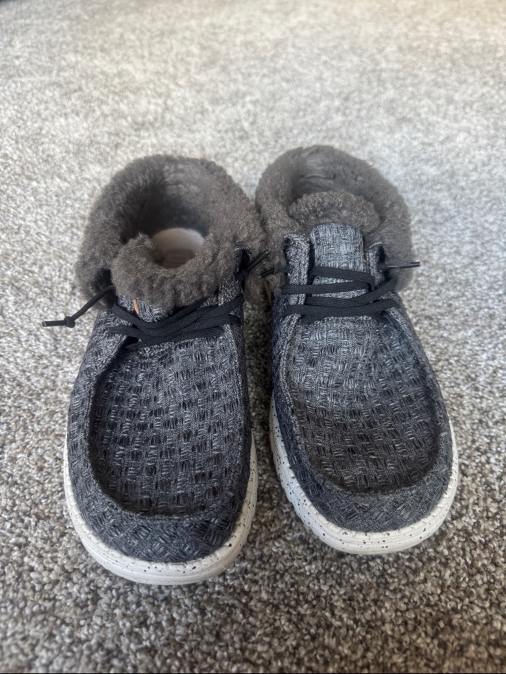 Hey Dude Wendy Fold Stitch Cozy shoes